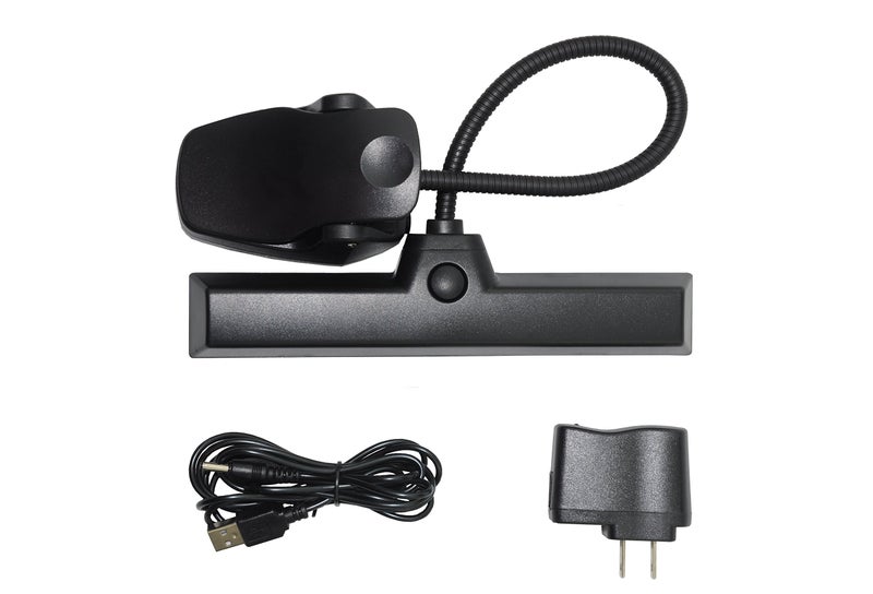 Karlling Portable Clip On Adjustable Neck 9 LEDs Music Stand Light Piano Orchestra Lamp Reading Light USB Book Lights - Image 2